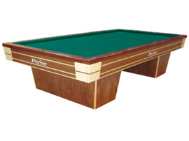 <p><b>ESTRUCTURA: </b>Metálica. Sobre consolas madera.<br /><b>NIVELACIÓN:</b> Múltiple (21 puntos). Máxima precisión.<br /><b>PRESENTACIÓN:</b> Barnizado. Color: nogal.<br /><b>PIZARRAS:</b> 3 piezas de 50 mm. Pulidas. Italianas.<br /><b>GOMA BANDA