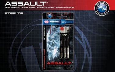 <b>Cuerpo:   90 % TUNGSTENO<br />Flechas:  LASER ETCHED ALUMINIO<br />Aletas:   EMBOSSED<br />CON ESTUCHE<br /></b>