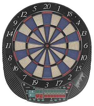 <b>Juegos:        28 (167 variaciones de nivel)<br />Jugadores:  HASTA 8<br />Incluye:       12 DARDOS LATÓN PUNTA PLÁSTICO<br />                 RECAMBIO PUNTAS PLÁSTICO<br />                 MANUAL INSTRUCCIONES<br />          